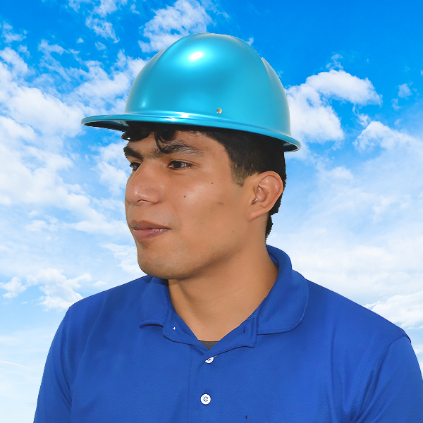 Casco de Aluminio Anodizado Alto Impacto Infra Azul 1CA285-6  … - 3
